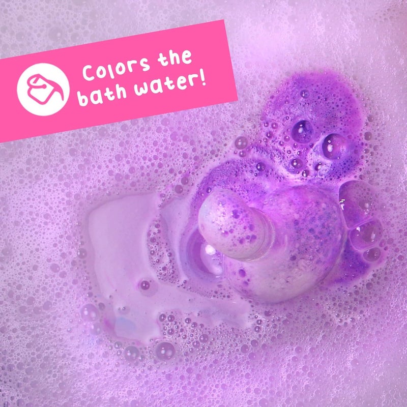 Mr. Bubble أقراص استحمام أصلية للأطفال - متعة فوارة ملونة - ألعاب استحمام علمية مع رغوة وفقاعات (عبوة من 4) - Image 4