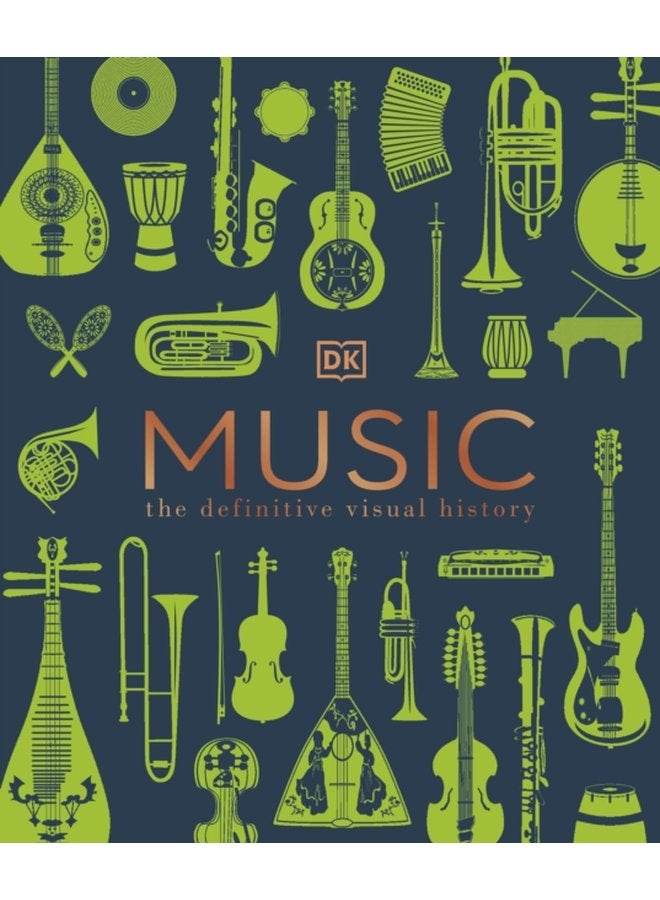 Music The Definitive Visual History - Hardback