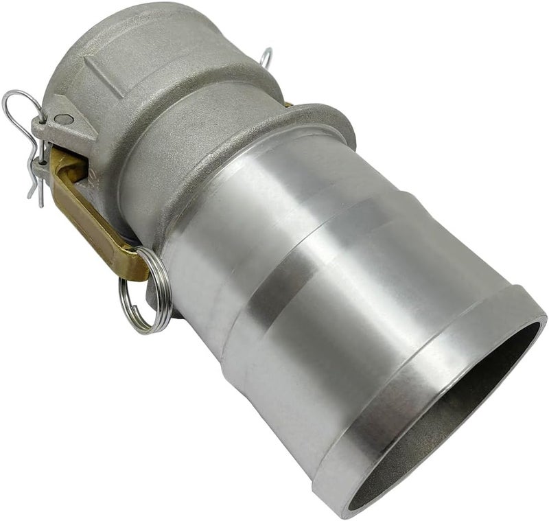 Gloxco Aluminum Type CR Cam and Groove Fitting, 3″ Female Camlock x 4″ Hose Shank (CAM-3040-CR-AL) - Image 4