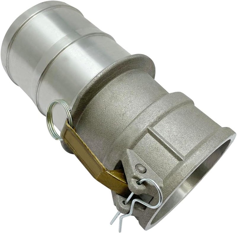 Gloxco Aluminum Type CR Cam and Groove Fitting, 3″ Female Camlock x 4″ Hose Shank (CAM-3040-CR-AL) - Image 3