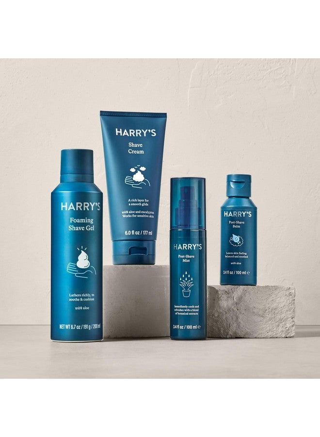 هاريز كريم حلاقة هاري - كريم حلاقة للرجال برائحة الأوكالبتوس - عبوة من قطعتين (6 أونصة) - Image 4