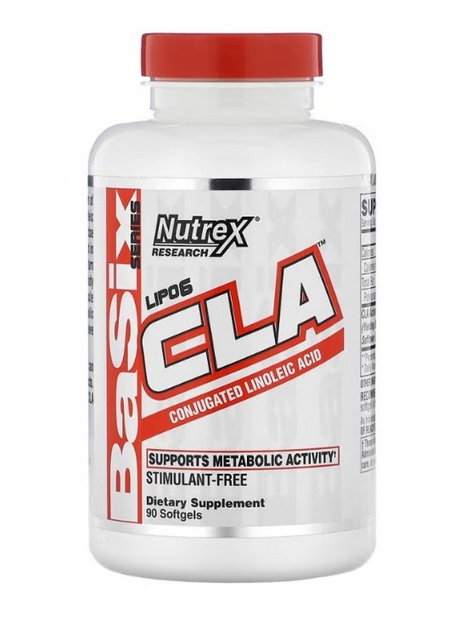 Nutrex Research Lipo 6 CLA 90 Softgels - Image 1