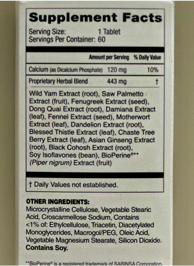BioTech Natural Curves 60 Tablets  - Image 2