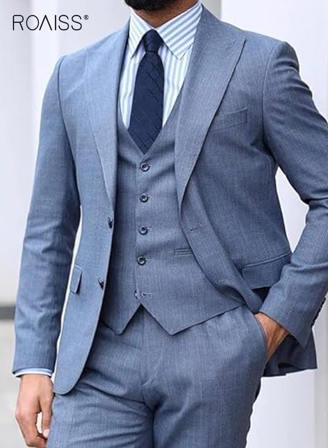 رويس ربطة عنق كلاسيكية مخططة من الجاكار للرجال تتميز بأنماط جاكار معقدة وتصميم مخطط مثالي لحفلات الزفاف واجتماعات العمل والمناسبات الرسمية، أنيقة ومتينة - Image 5