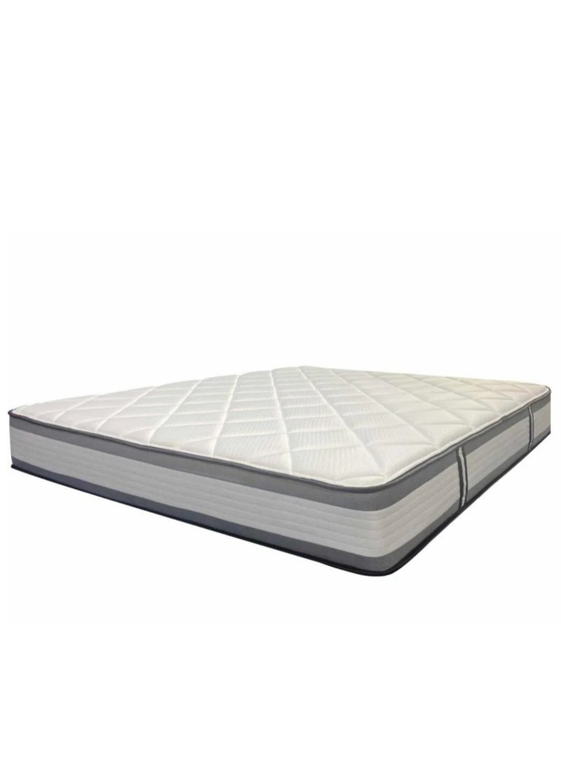 AMSA - Victoria Seasonal Mattress 140x200 cm - Double-Sided Summer & Winter, Pocket Spring, Medium Firmness - Image 1