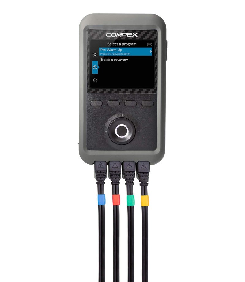 Compex Performance 3.0 Muscle Stimulator with Tens Kit, Helps facilitate and Improve Performance, 6 Programs, Gray - Image 3
