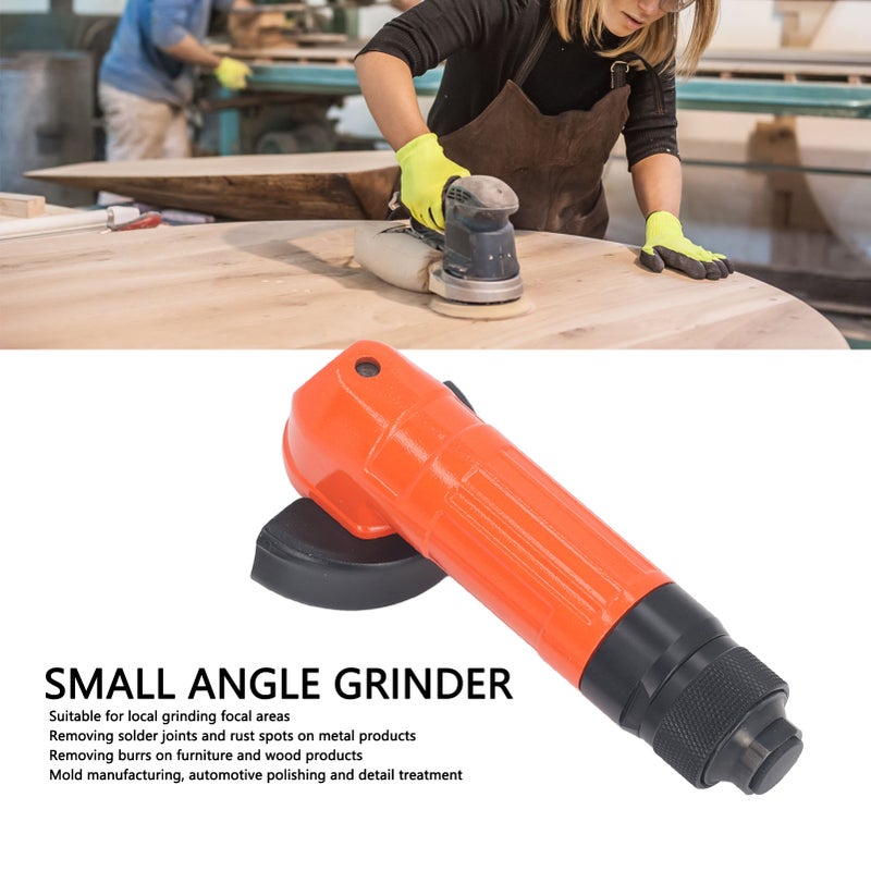 Small Angle Grinder Tool 2in Cordless Air Pneumatic Polisher Grinding Machine Tool - Image 2