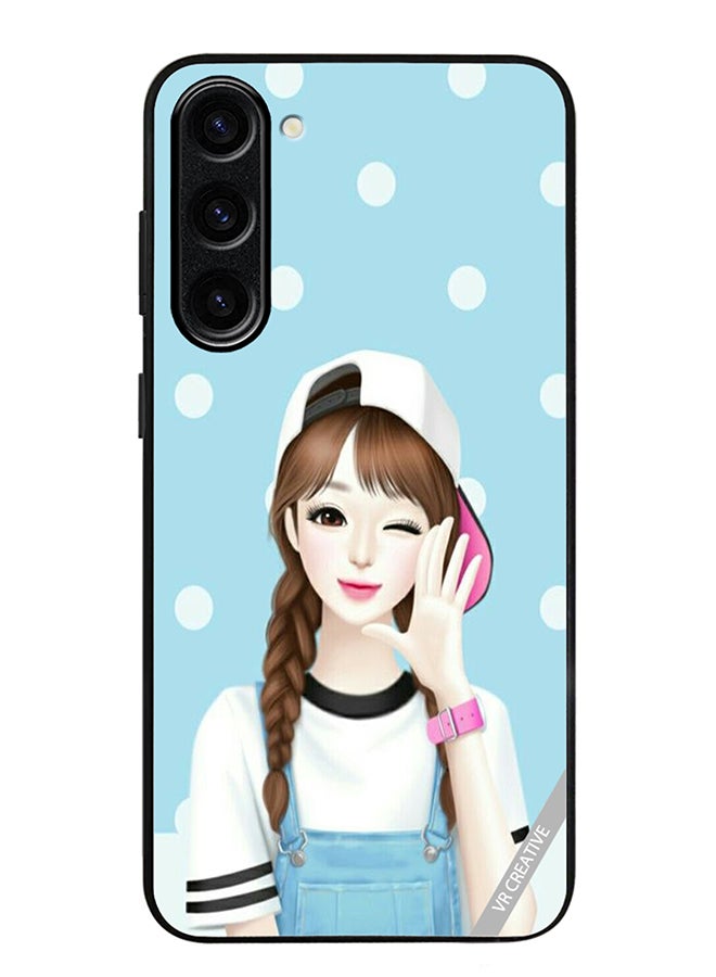 VR CREATIVE Protective Case Cover For Samsung Galaxy S24 Spotty Design Multicolour - Image 1