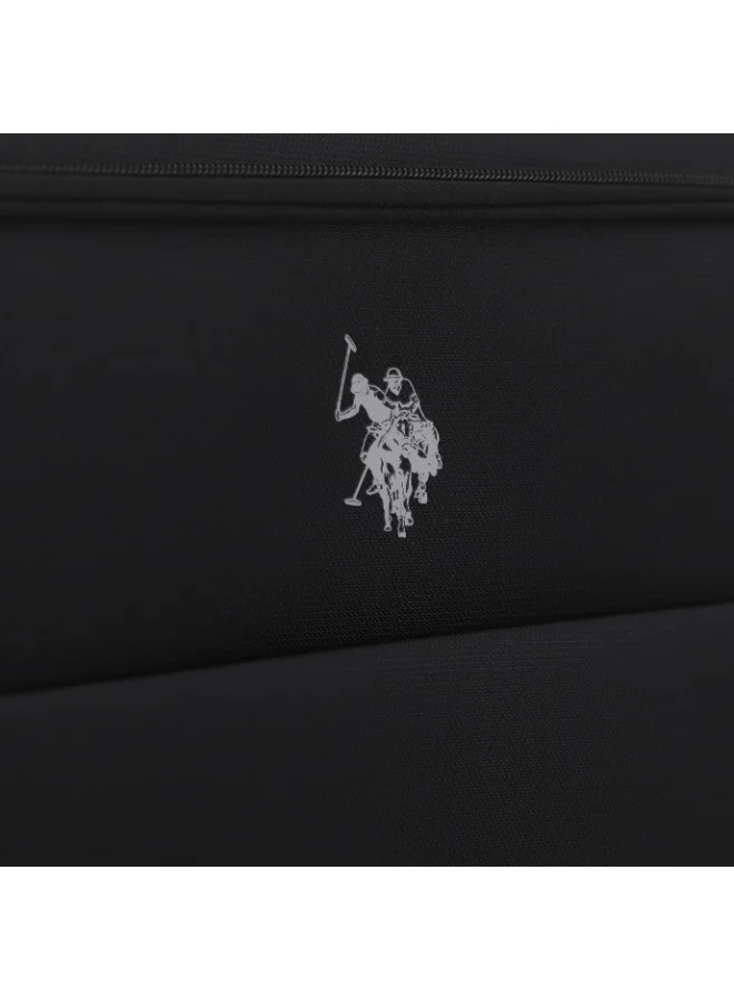 يو اس بولو اسن حقيبة سفر كبيرة من U.S. Polo Assn. بمقاس 30 بوصة، هيكل مرن ونظام عجلات دوارة | حقيبة سفر خفيفة الوزن | مزودة بـ 8 عجلات تدور بزاوية 360 درجة | قفل أمان مدمج معتمد من إدارة أمن النقل (TSA) | حقيبة سفر قابلة للتوسيع