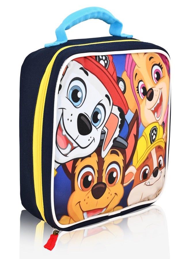 Fast Forward Paw Patrol Paw Patrol Chase, Marshall, Debris & Skye Lunch Box for Kids | Insulated & Reusable Lunch Box Blue - Image 2