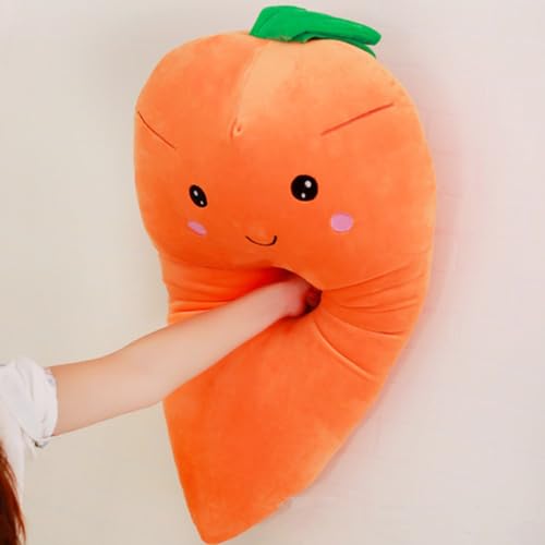 OUKEYI 216inch55cm Carrot Hugging Pillow Cute Carrot Shape Plush Toy for Kids - Image 5