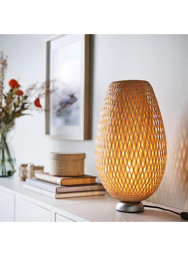 Zaboon Table lamp, bamboo/handmade - Image 2