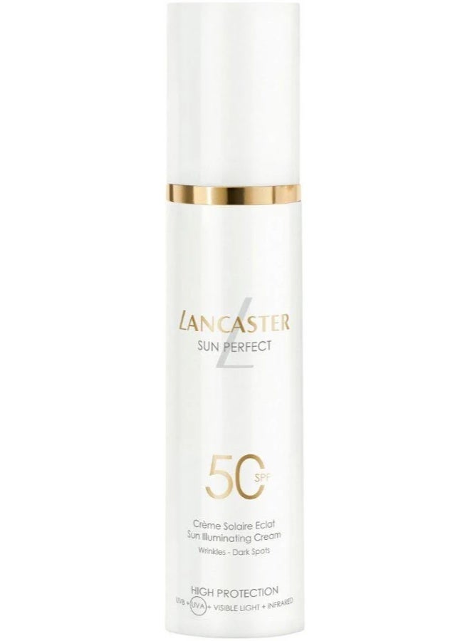 Lancaster Sun Perfect Sun Illuminating Cream Sunscreen SPF50 50ml - Image 1