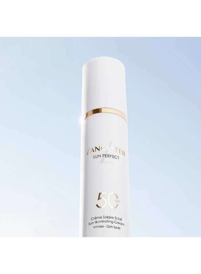 Lancaster Sun Perfect Sun Illuminating Cream Sunscreen SPF50 50ml - Image 3