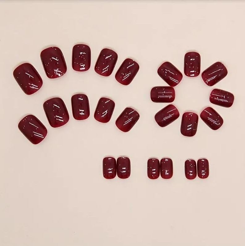 ZOONA ZOONA 24PCS Everlasting French Nails Artificial Nails Art Set Lightweight Long Lasting Easy To Use Quick Fix For Festivals Special Occasions - Image 5