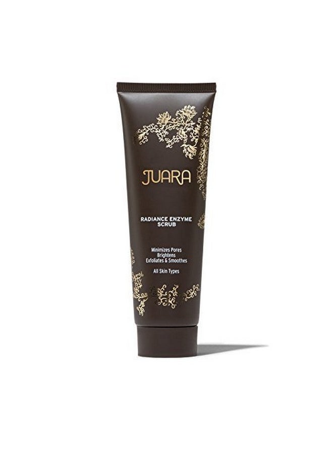 Juara Radiance Enzyme Scrub Facial Enzyme Scrub Physical Exfoliant Enzyme Facial Scrub For All Skin Types Enzyme Exfoliant For Face Dermatologist Tested 100% Vegetarian 2.5 Oz. (73.9 Ml)  - Image 1