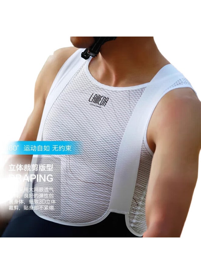 Lampada Cycling Vest, Quick-Drying, Sweat-Wicking, Undershirt, Road Bike Short-Sleeve Undershirt, Mesh Breathable Fabric - Image 1