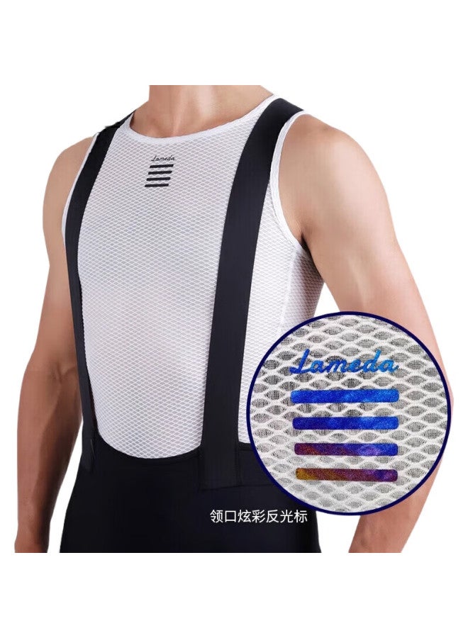 Lampada Cycling Vest, Quick-Drying, Sweat-Wicking, Undershirt, Road Bike Short-Sleeve Undershirt, Mesh Breathable Fabric - Image 2
