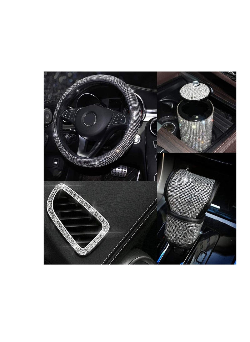Y&D Bling Crystal Rhinestones Sticker DIY Car Decoration Self-Adhesive Glitter Gem Stickers for and Gift Decoration 9.4 x 7.9 Inch 12000 Pieces  - Image 2
