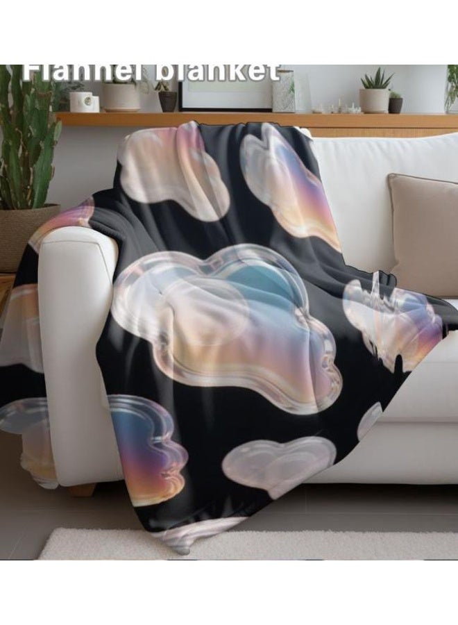 general Flannel thin blanket (warm and comfortable, suitable for sleep, gaming, dust removal and sandproof) 150cm*200cm - 512 - Image 3