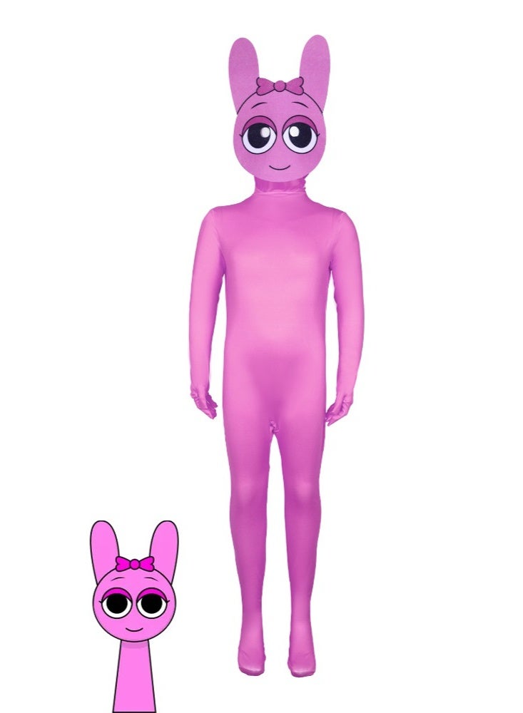 NIBEMINENT Plush rhythm box costume game peripheral close-fitting Halloween costume - Image 1