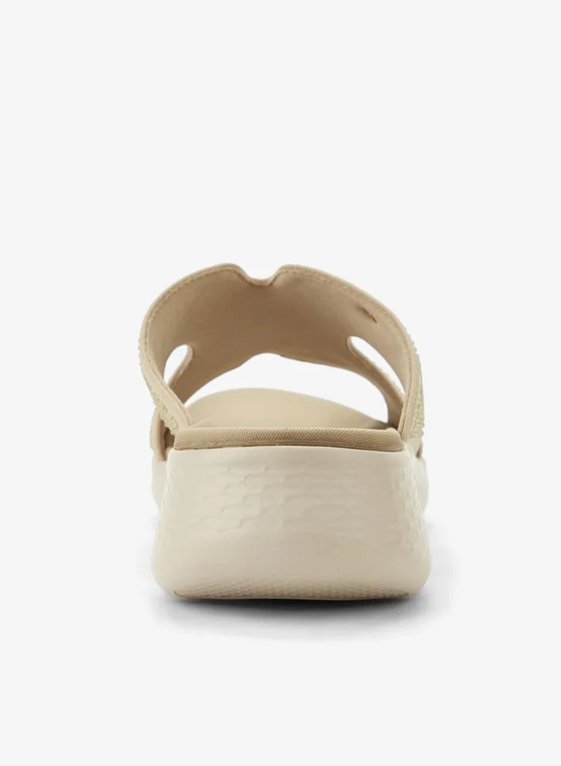 Le Confort BEIGE Women Embellished Slide Sandals Ramadan Collection for Women | Best Price UAE