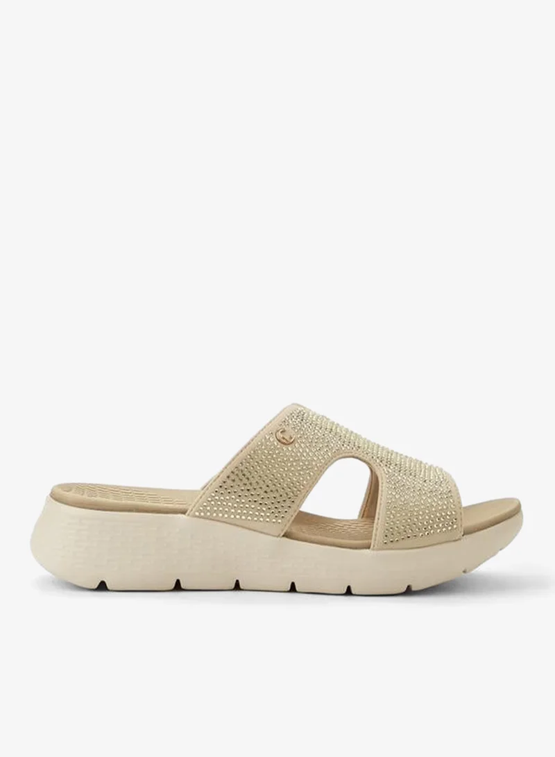 Women Embellished Slide Sandals Ramadan Collection
