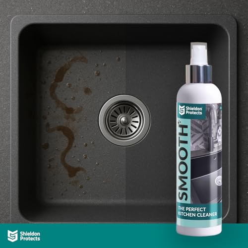 S Shieldon Protects Shieldon Sink Care Kit – Cleaner & Nano Sealer for Granite Composite, Ceramic & Natural Stone Sinks – Restores Shine, Repels Stains, Grease & Hard Water – 2 Sponges & Microfiber Cloth - Image 5