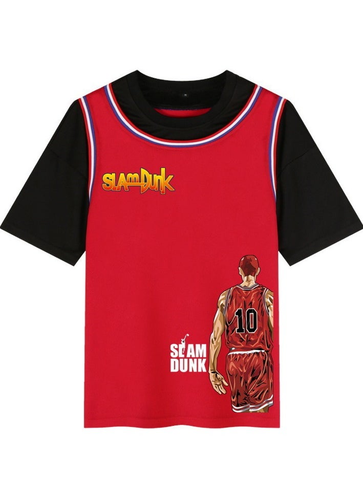 KUYING New Slam Dunk Casual Loose Short Sleeve  - Image 1