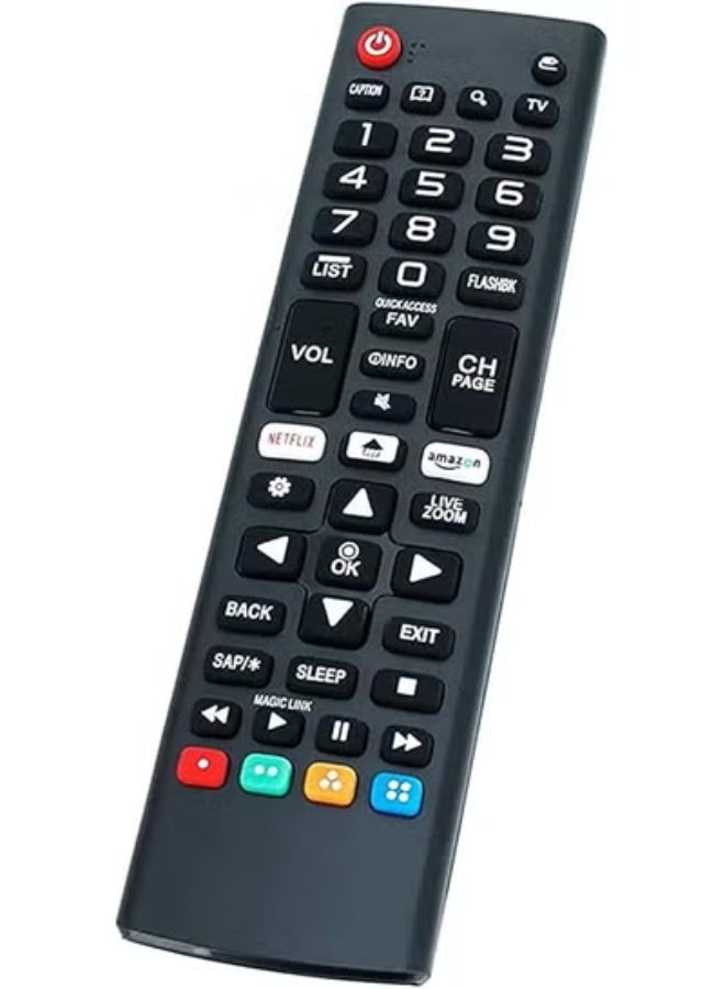 ELTRAZONE Universal Remote Control Replacement Compatible with LG Smart TV Model AKB76375608 – Plug & Play Infrared Remote with Full Smart TV Functionality, Netflix/YouTube Access, Ergonomic Design & Quick Setup for LG LED LCD Smart TVs  - Image 3