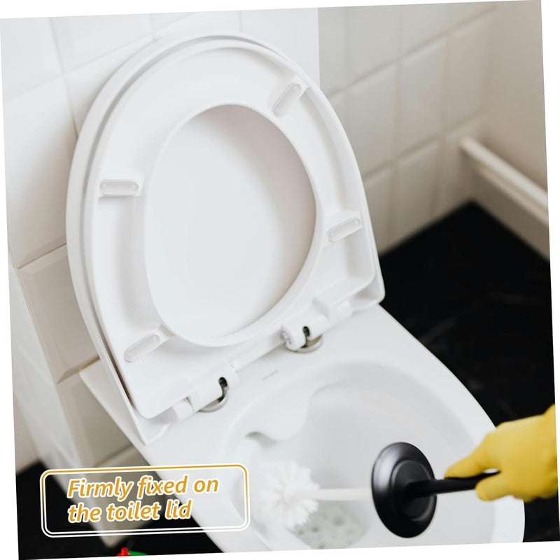DOITOOL 1set Toilet Seat Bumpers Bidet Bumpers for Toilet Seat Cover Cushioning Pads Spacers for Secure and - Image 5