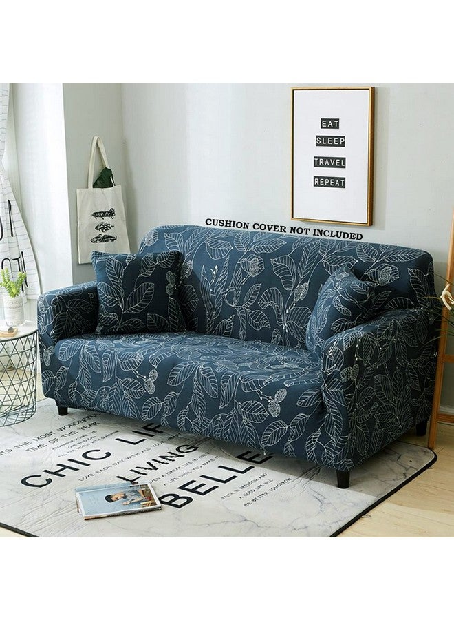 هاوس أوف كويرك غطاء أريكة فردي عالمي من House of Quirk، غطاء مرن كبير للأريكة، 140 جرام لكل متر مربع (رمادي أزرق، 90-145 سم) - Image 1