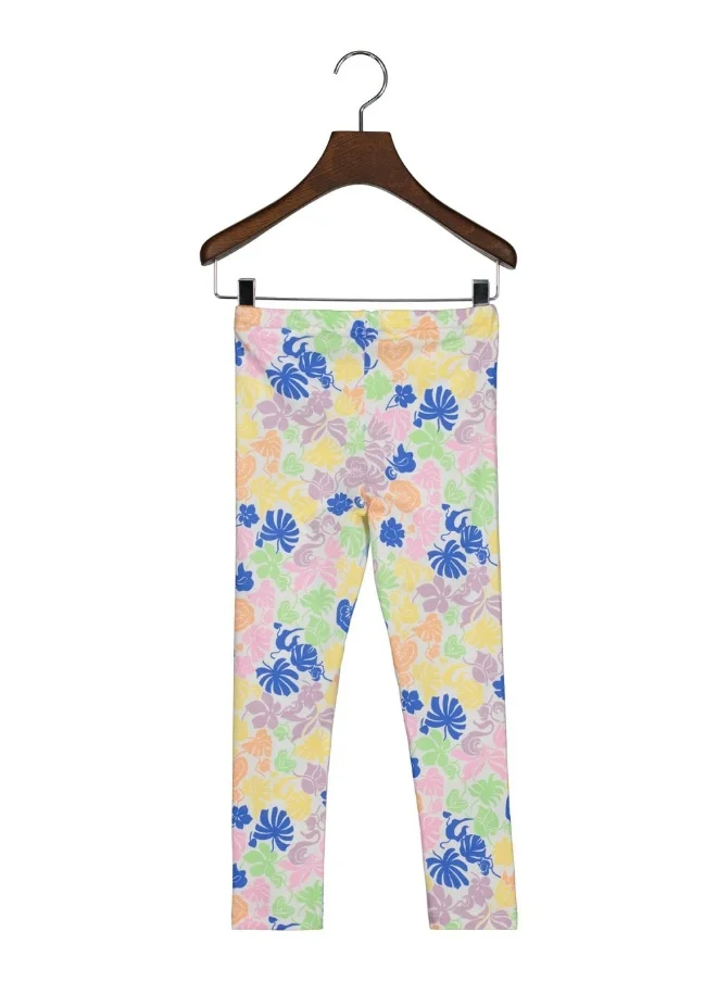 GANT Gant Girls Tropical Print Jersey Leggings