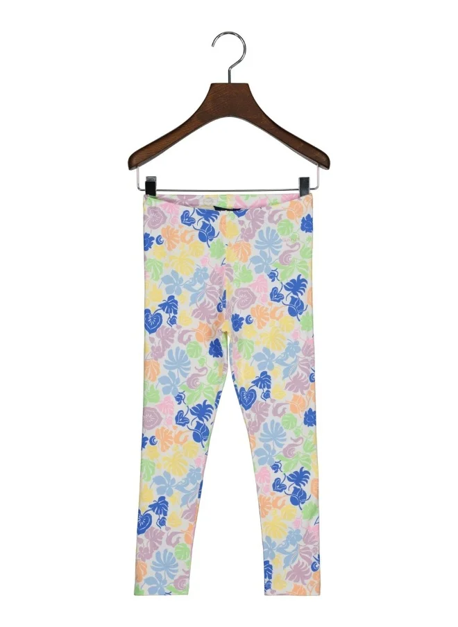 GANT Gant Girls Tropical Print Jersey Leggings