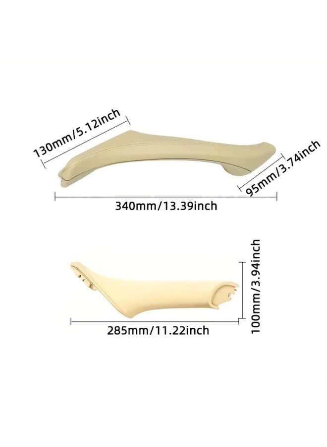 Oyster Color Left Inner Door Handle Cover For Passenger Side 2010 2017 - Image 2
