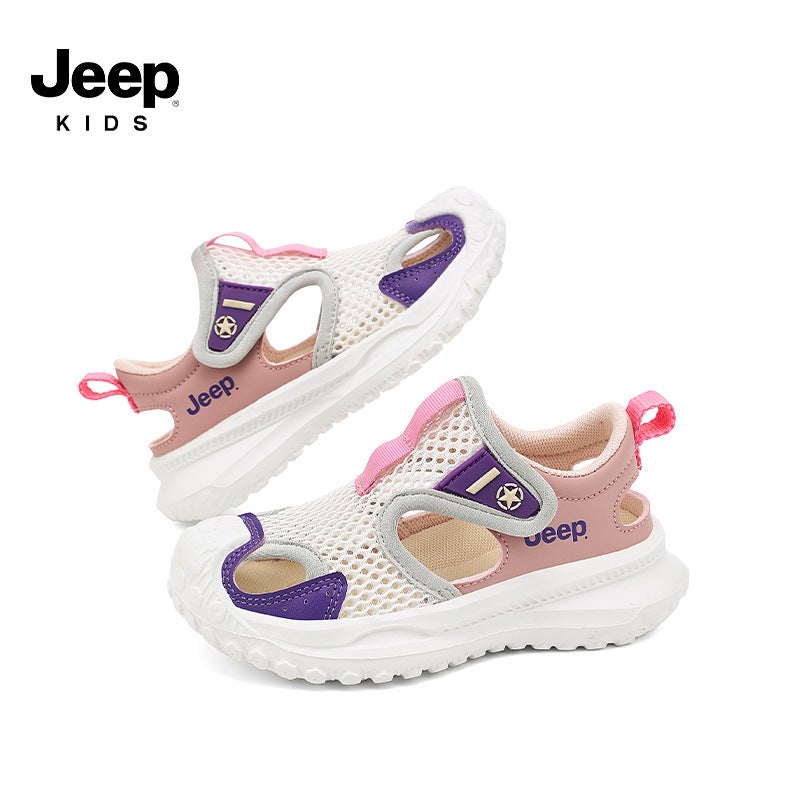 Jeep Children'S Shoes Children'S Sandals Covered Toe Wading Shuoxi Shoes Summer Men'S And Women'S Sports Sandals Beach Shoes - Image 1