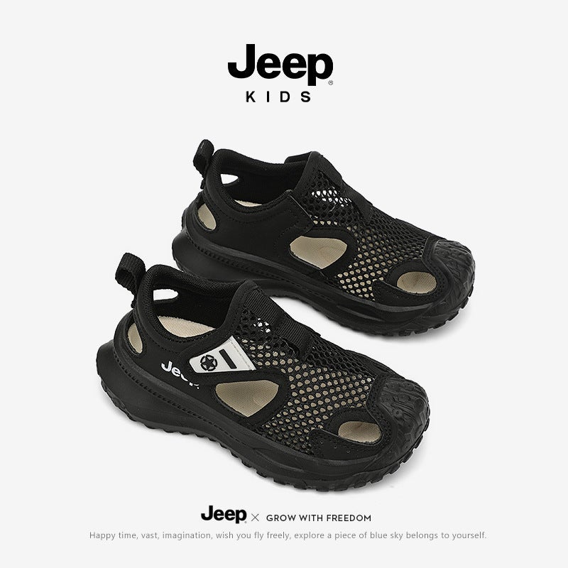 Jeep Children'S Shoes Children'S Sandals Covered Toe Wading Shuoxi Shoes Summer Men'S And Women'S Sports Sandals Beach Shoes - Image 3