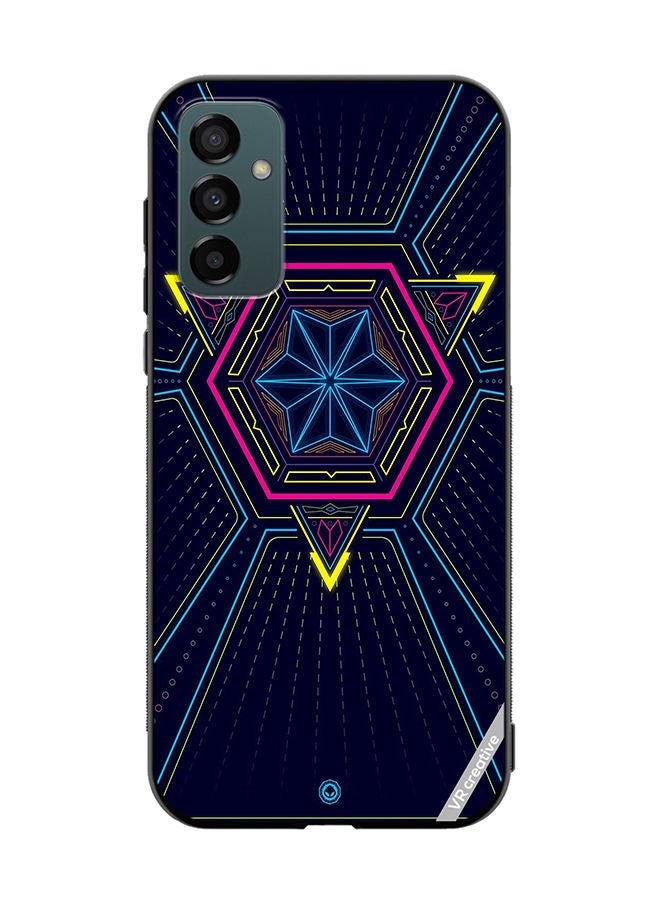 VR CREATIVE Protective Case Cover For Samsung Galaxy M23 Abstract Design Multicolour - Image 1