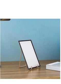 KASTWAVE Metal Display Stands, 3 Pack 6 inch Rose Gold Stands Holder Display Stand for Decorative Plates, Mobile Phone Holder, Photo Frames, Postcards, Photo Holder, Etc  - Image 2