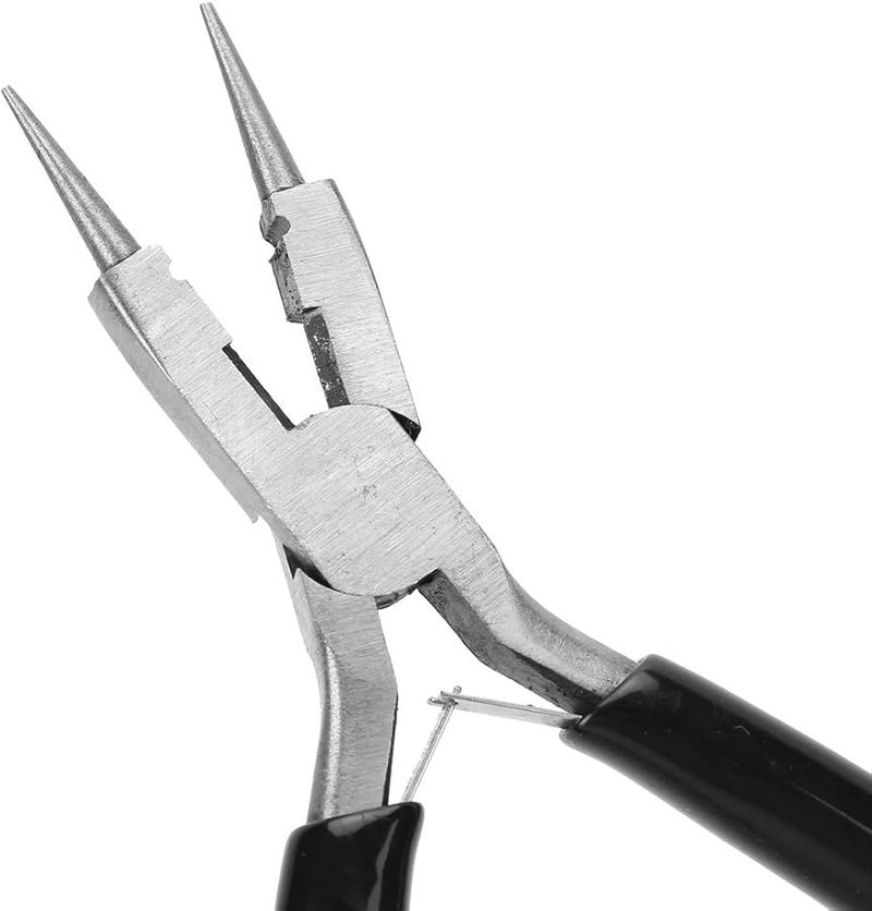 2Pcs Round Nose Pliers 4 in 1 Multifunction Hand Tool for Jewelry Making Wire Wrapping and DIY Crafts - Image 4