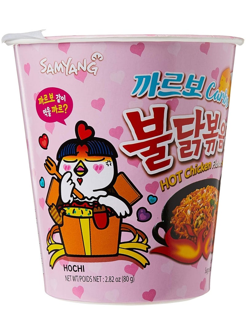 Samyang Buldak Ramen Carbonara Cup 80G - Image 2