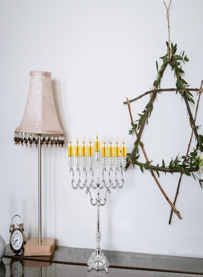 Ner Mitzvah Chanukah Menorah Oil Glass Cups - Glass Oil Insert Cups for Menorahs - #10 (9 Pack) - Image 4