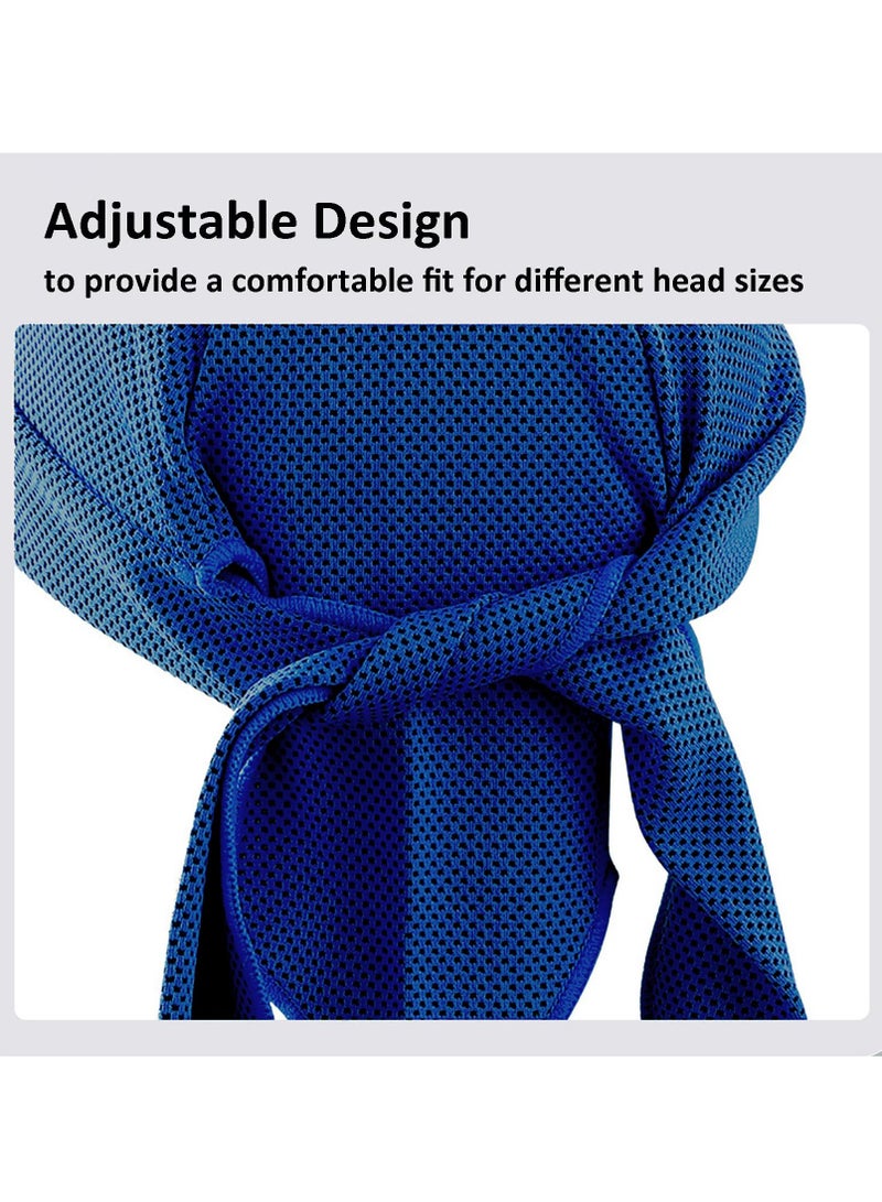 SYOSI Sweat Wicking Beanie Adjustible Cooling Helmet Liner Sweat Absorbent and Quick Drying Sun protection Sports Stretchy Breathable Helmet Cap Liner for Men and Women Outdoor Activities 3 Color - Image 2