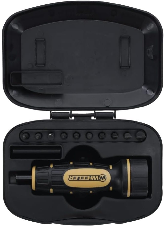 Wheeler Manual Firearms Accurizing Torque Wrench with Inch/Pounds Measurement, Bits and Storage Case for Scope Mounting, Gunsmithing and Maintenance - Image 1