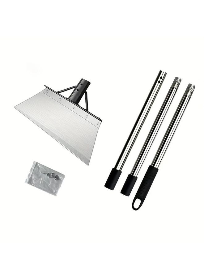 50 Inch Long Handle Heavy Duty Steel Multifunctional Garden Shovel Tool - Image 4