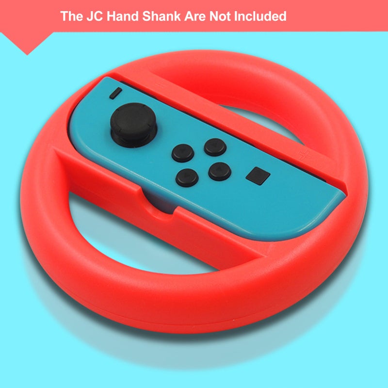 Racing Wheel: ABS Material Ergonomic Design With Soft Silicone Pads - Gravity Sensor Technology Responsive Controls - Universal Compatibility Plug And Play For Gaming Enthusiasts Home Gaming Setup - Image 5