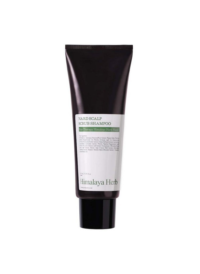 Nard Scalp Scrub Shampoo 6.76 Fl Oz 45% Himalaya Mineral Salt Effective Ingredient For The Scalp Scrub Low Ph And Natural Surfactant Herb Extracts And Menthol Ingredient Calm Scalp