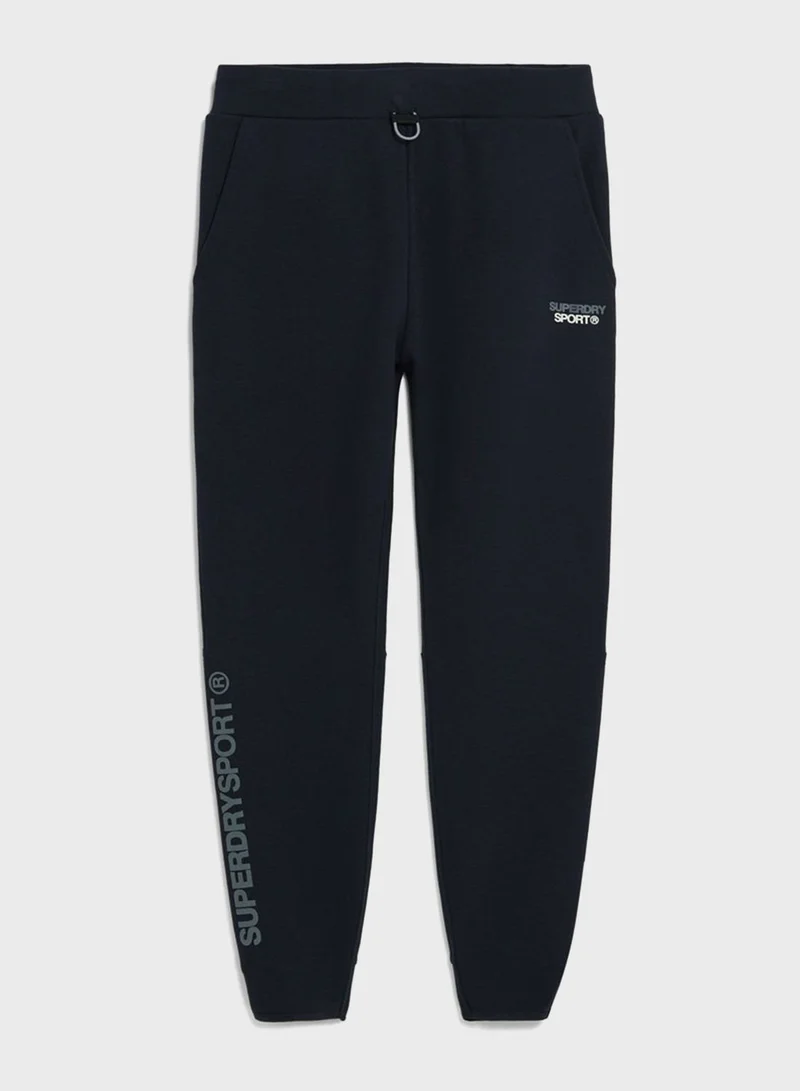 Superdry Logo  Print Pocket Detail Sweatpants
