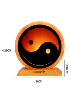 GEOHONEY Geohoney - Himalayan Salt Lamp Yin and Yang  - Image 3