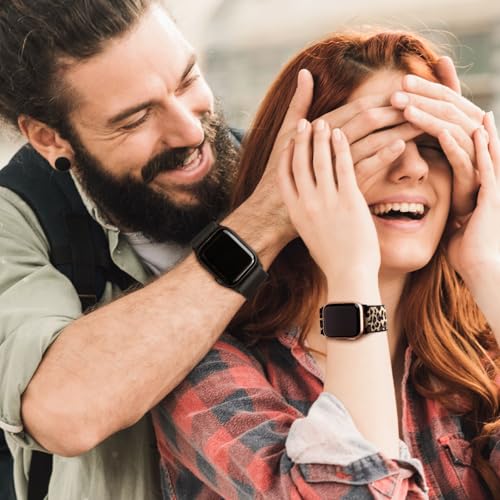 CCnutri Stretchy Solo Loop Compatible with Apple Watch Bands 38mm 40mm 41mm 42mm 44mm 45mm 46mm 49mm, Splash-Proof Nylon Sport Strap Women Men for iWatch Series 11 10 9 8 7 6 5 4 3 SE/Ultra 3 2, 4 Pack - Image 3